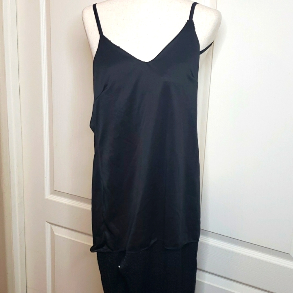 V Neck Spaghetti Adjustable Strap Sequin Dress Si… - image 7